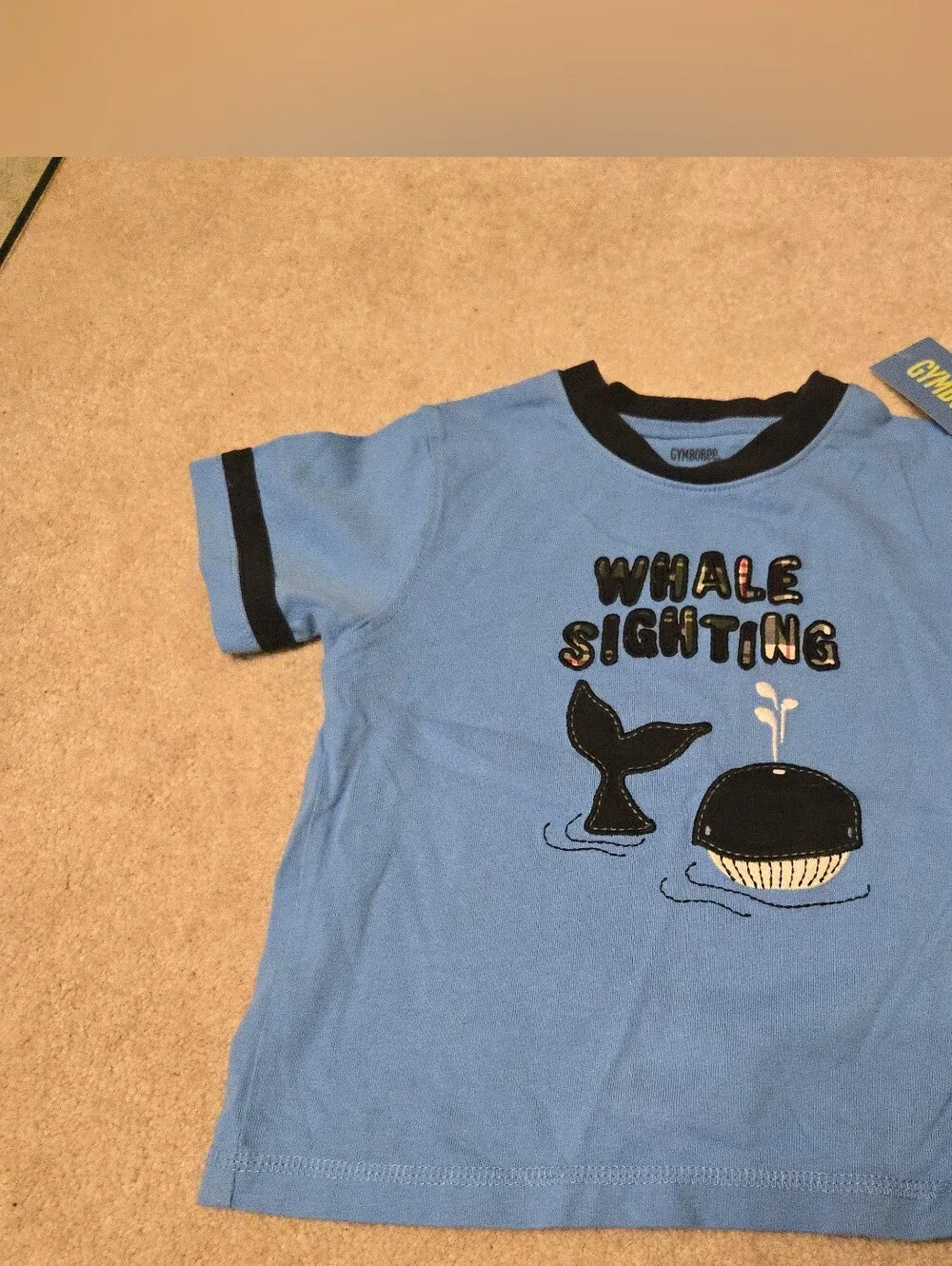 NWT Gymboree Whale Sighting Blue T-Shirt Size 2T